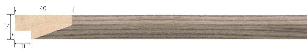ASTA NATURAL SERIE OLIMPIA 7110 - frontale