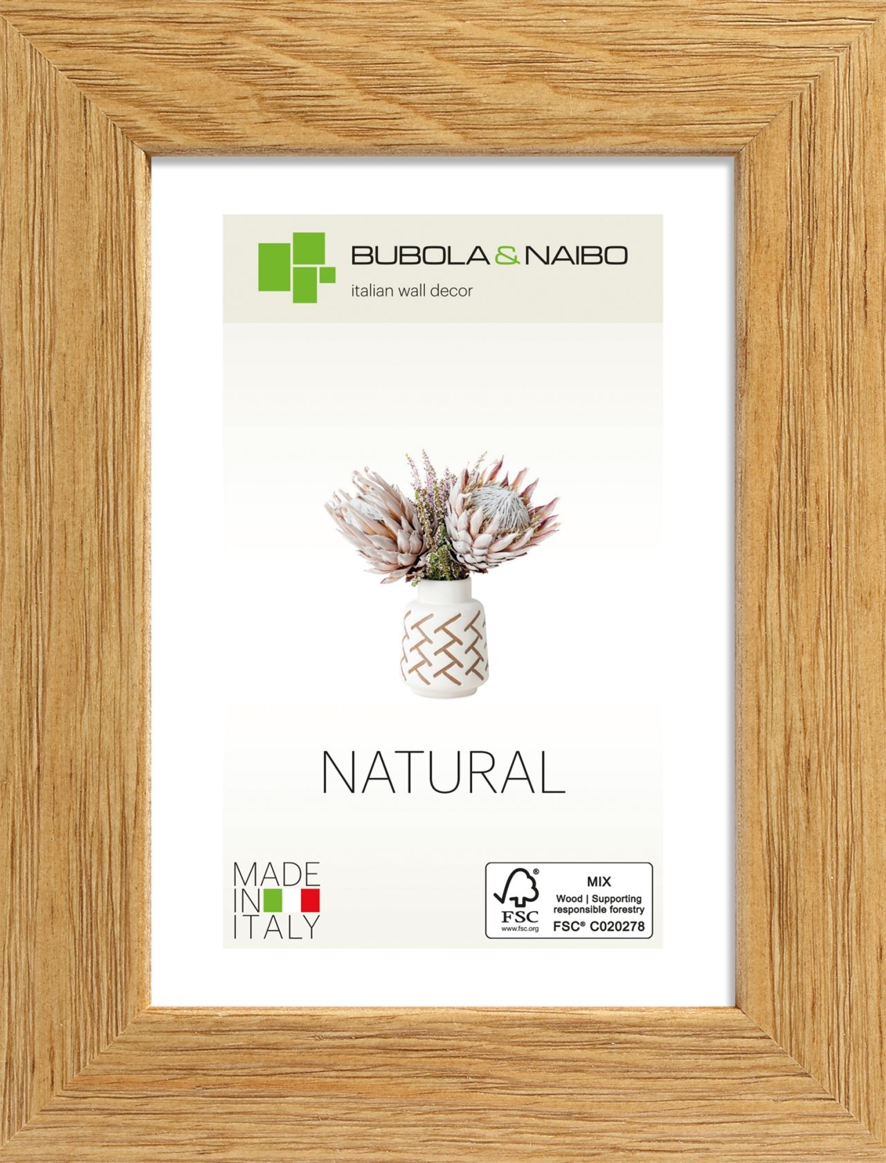 CORNICE IN LEGNO SANDRA 6110 - frontale