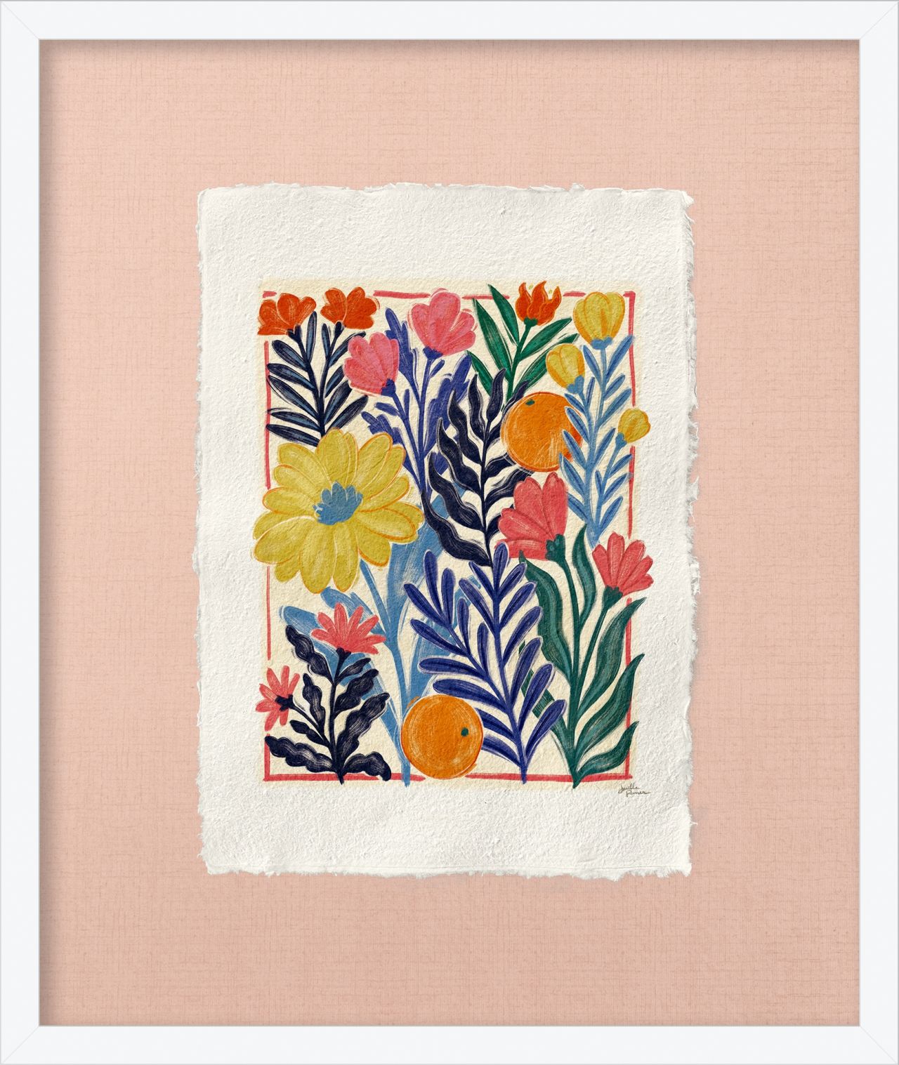 POSTART CARTA COTONE ‘I FIORI’ SW25 - catalogo
