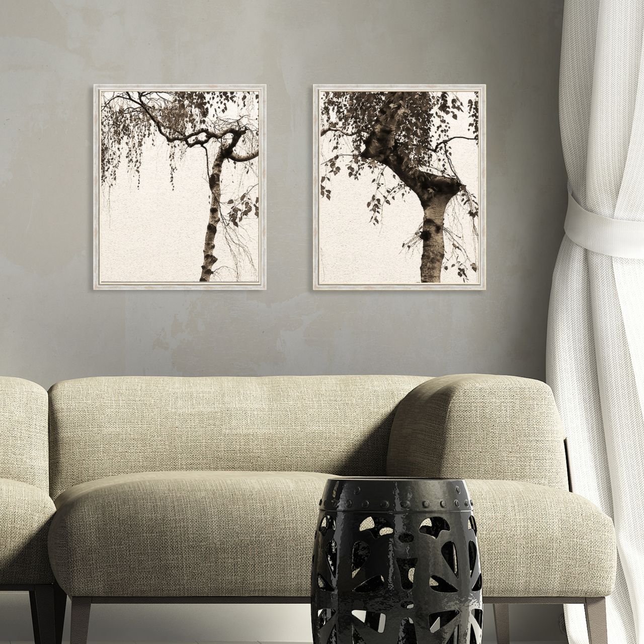 CORNICE IN LEGNO MARISA 6280 - ambientata