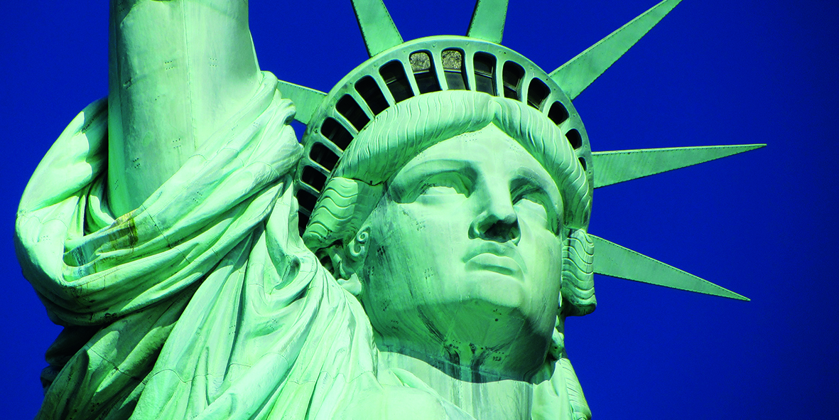 Canvas 0234 50×100 statue of liberty